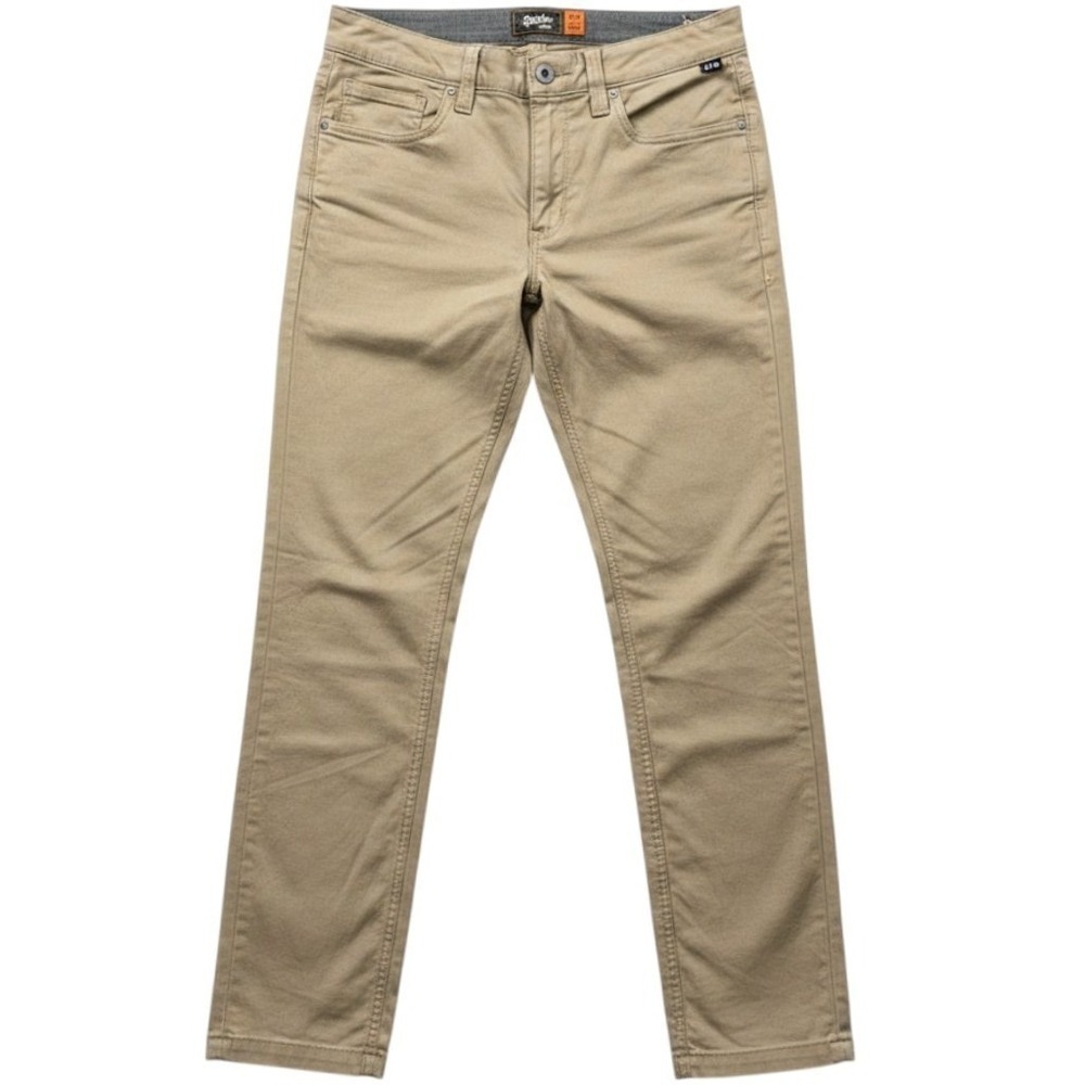 Howler Brothers Frontside 5-Pocket Pants Mens 30x32 Khaki Cordura Stretch Canvas